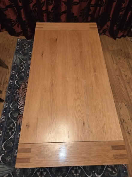 Photo of free Solid oak coffee table (Dovecot L14) #3