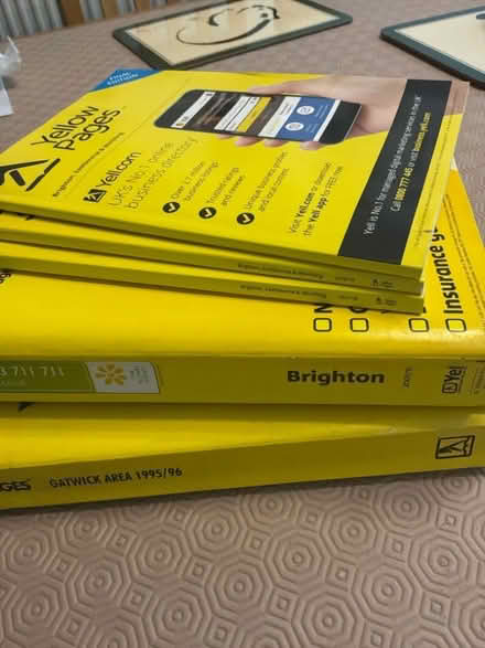 Photo of free Old Yellow Pages (Hailsham BN27) #1