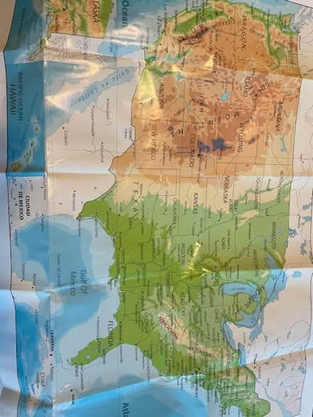 Photo of free U.S.A. map (Orinda) #1