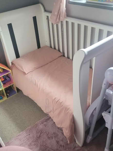 Photo of free Tutti Bambini Katie Mini Sleigh Cot (Overstone Lodge NN3) #1