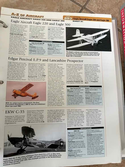 Photo of free World Aircraft Information Files (Woolwich Dockyard SE18) #2