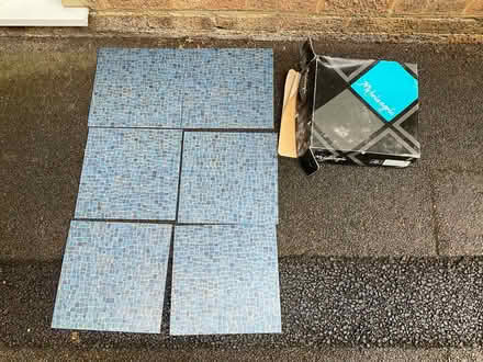 Photo of free Floor tiles x 6 (Worlds End Burgess Hill RH15 0) #1