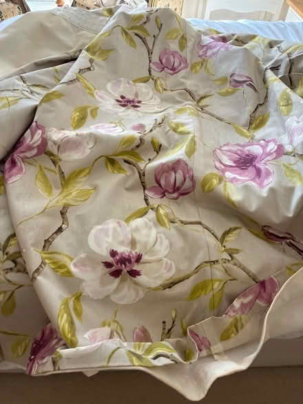 Photo of free Large floral curtains (Highwoods Co4 3JD) #1