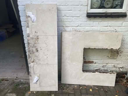 Photo of free Marble fireplace elements (Jordans HP9) #2