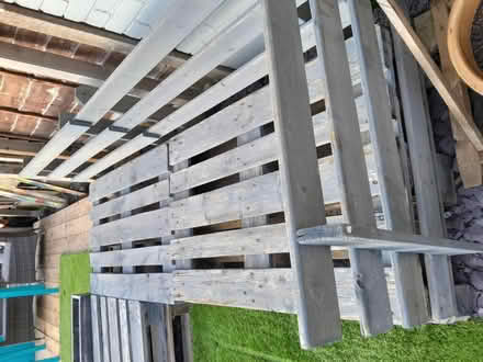 Photo of free Outdoor pallet seats (Tarring west worthing BN13) #2