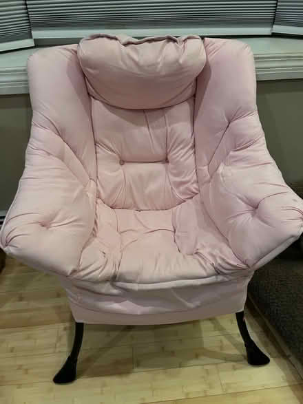 Photo of free chair and box of misc (Fair Lawn, NJ) #3