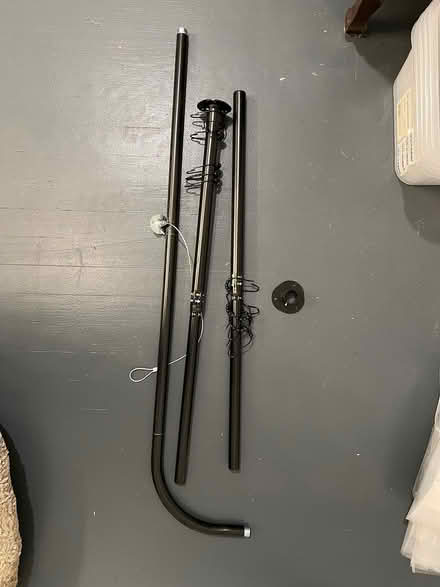 Photo of free Ceiling Mounted Shower Curtain Rod (Union Square, Somerville) #1