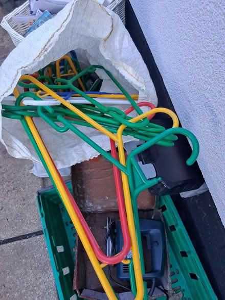 Photo of free Plastic hangers solid ones (Henlow SG16) #1