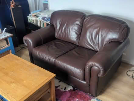 Photo of free Italian Leather Lounge Suite (Brize Norton OX18) #4