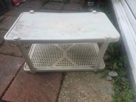 Photo of free Plastic table (Forest gate E7) #1