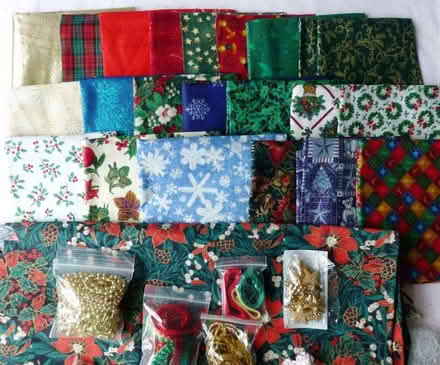 Photo of free Christmas Fabric Pieces for Crafting (Littleover DE23) #1