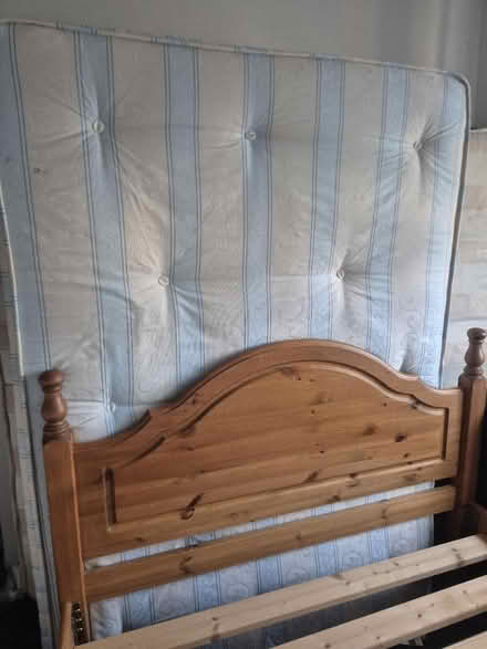 Photo of free King size bed with mattress (IP33 3) #4