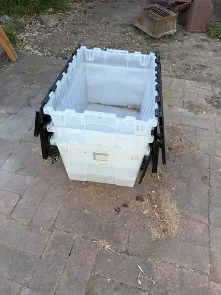 Photo of free Storage bins (El Camino/shoreline/Miramonte) #2