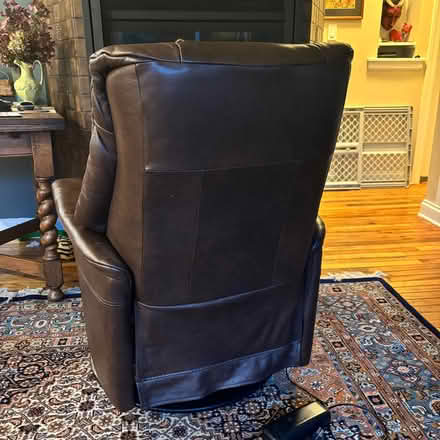 Photo of free Leather recliner (Monona) #3