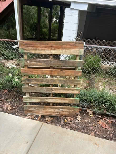 Photo of free Wooden pallet (S. 26th St. & S. Ives St) #2