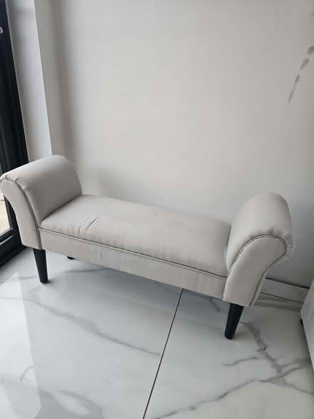 Photo of free Upholstered Window Seat/End of Bed Bench (Southport PR8) #1