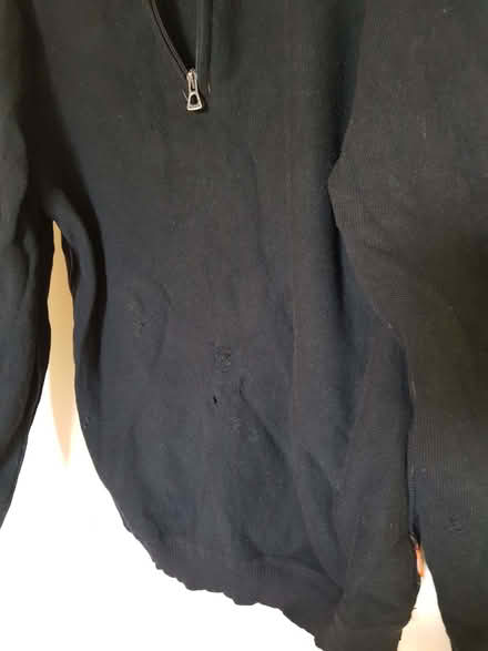 Photo of free Hugo Boss mens woollen jumper 1/4zip multiple repair + holes (Corstorphine EH12) #3