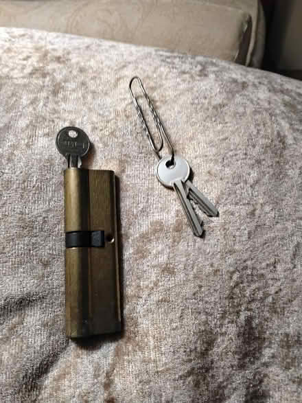 Photo of free Exterior Door Lock w Keys (Church End MK43) #1