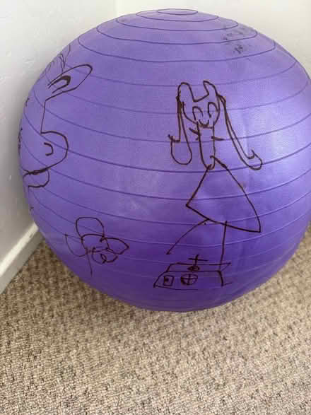 Photo of free Exercise ball (Kingston upon Thames KT1 3NE) #2