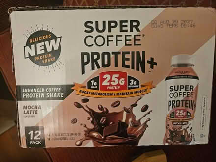 Photo of free case of Super Coffee Protein Shake (Roxbury) #1
