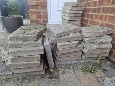 Photo of free Garden slabs and whole bricks (Rochford SS4) #1