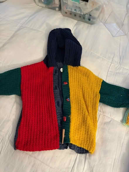 Photo of free Hand knit baby/toddler sweaters (Near Montrose Rd and 270) #4
