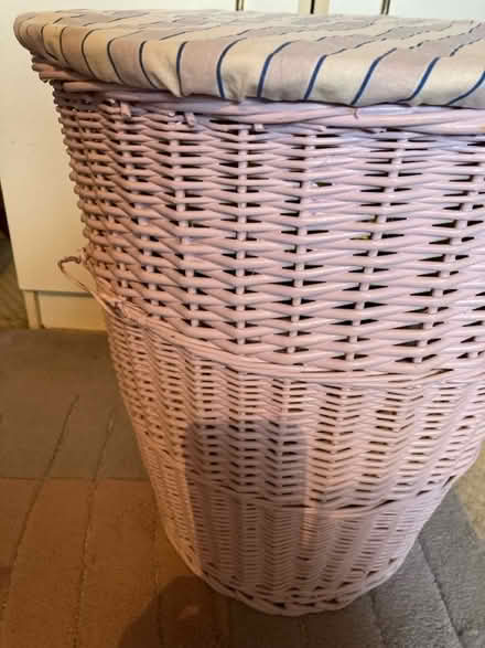 Photo of free Wicker linen basket (Swindon SN5) #2