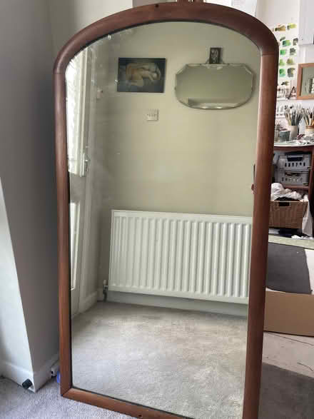 Photo of free Mahogany framed mirror (Chorley SK9) #1