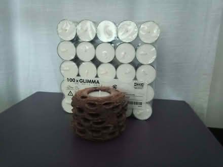 Photo of free Tea Light holder & Tea Lights (Cromford DE4) #1