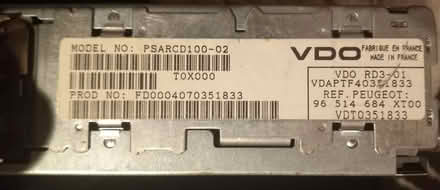 Photo of free car radio (Slough central SL1) #3