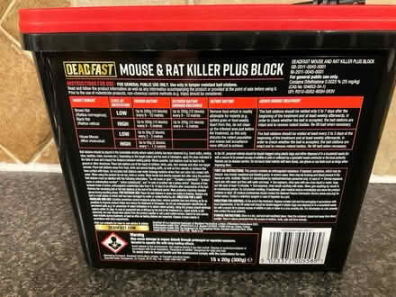 Photo of free Mouse and rat killer blocks (Worlds End Burgess Hill RH15 0) #2