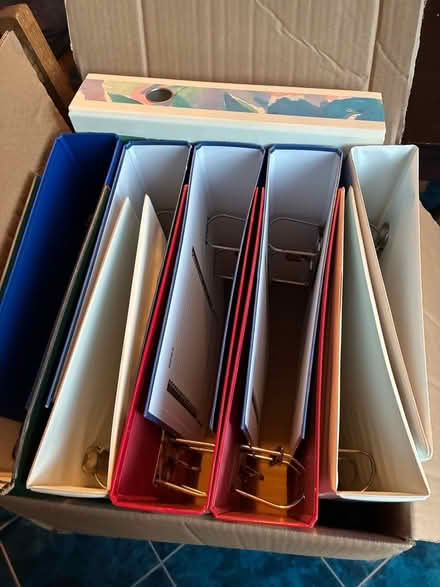 Photo of free Various folders- lever arch files, ring binders, etc (Headington OX3) #1