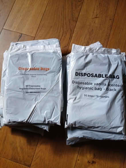Photo of free Disposable hygienic bags (Wirksworth DE4) #1