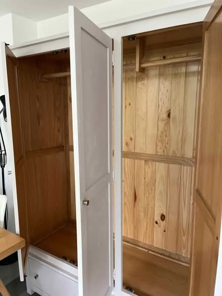 Photo of free Solid wood wardrobe (Warlingham CR6) #3