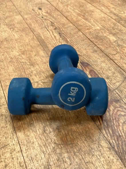 Photo of free Two Dumb bells 2kg each (St Buryan TR19) #1