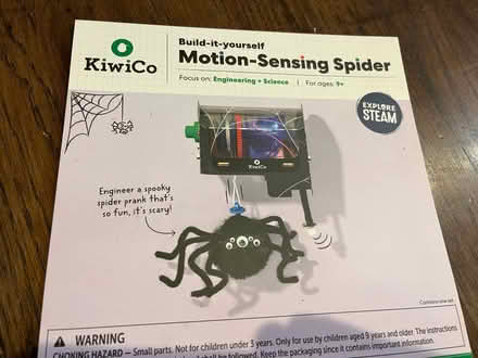 Photo of free Kiwico halloween spider drop (Lawrence/ El Camino Real) #1