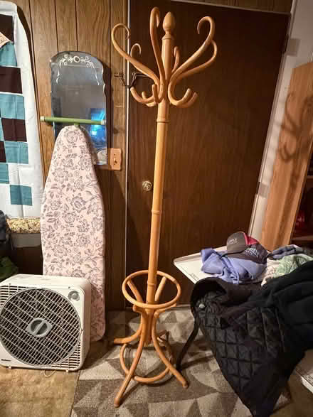 Photo of free Coat rack and Bookshelf (Rancho Feliz Mobile Home Park) #2