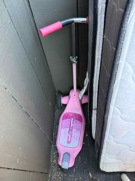 Photo of free Used pink razor scooter (Valencia Avenue, Sunnyvale) #1