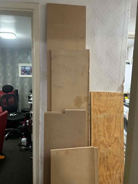 Photo of free 8 Large pieces of thick MDF and Ply (Denton M34) #1