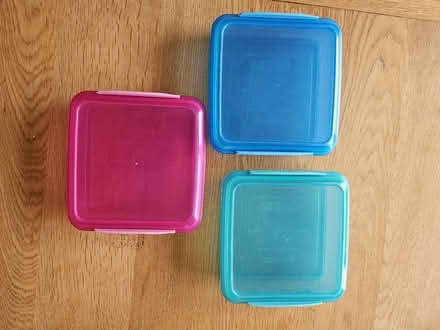 Photo of free Sandwhich containers x3 (HA3 Harrow) #1