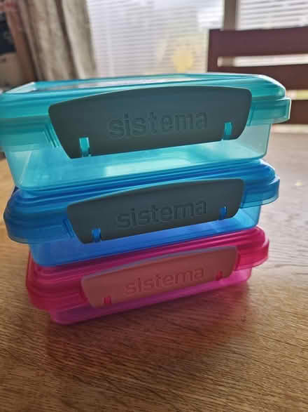 Photo of free Sandwhich containers x3 (HA3 Harrow) #3