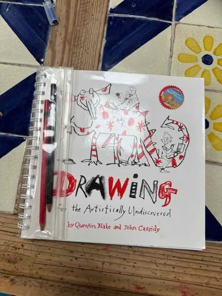 Photo of free Quentin Blake colouring & drawing book (Pipers Ash CH2) #1