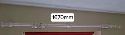 Photo of free White curtain pole (Great Baddow CM2) #1