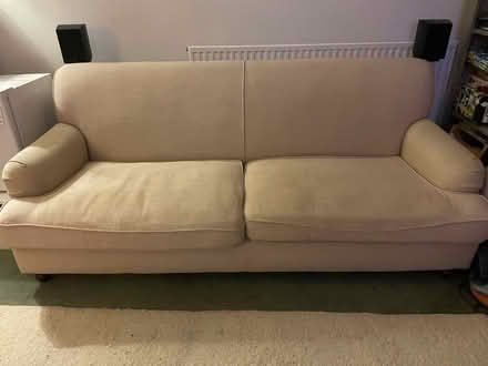 Photo of free Cream sofa (Lion Gate TW9) #2