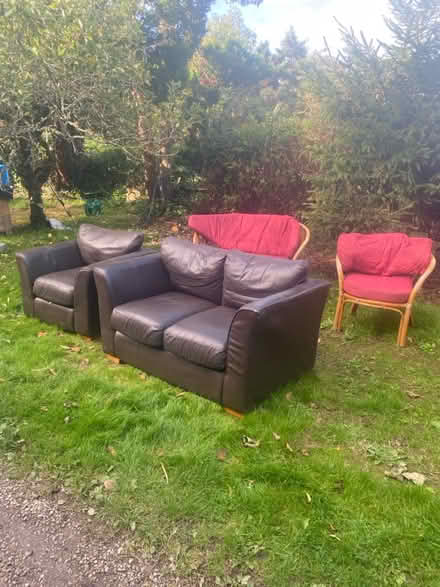 Photo of free Leather & cain furniture (Truro TR48RB) #1