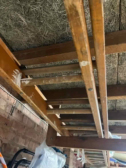 Photo of free Heavy duty wooden ladders (Woodchurch CH49) #2