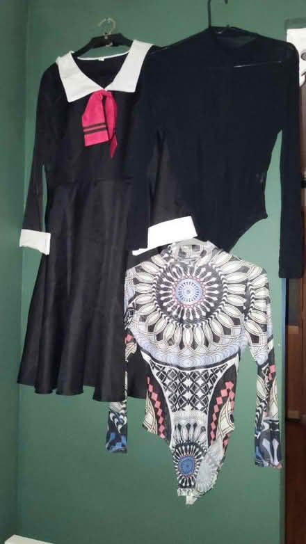 Photo of free L Mesh Bodysuits,XL School Costume (East Village) #1