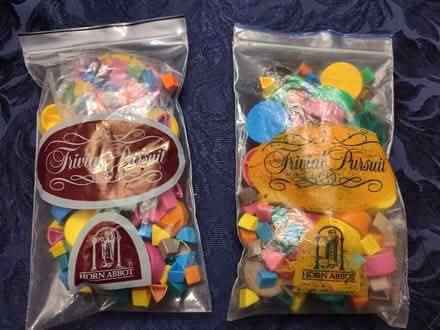 Photo of free trivial pursuit pie pieces (West Etobicoke (bloor/427)) #1