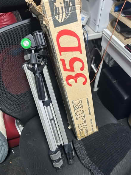 Photo of free Large Tripod in good condition with box (Denton M34) #1
