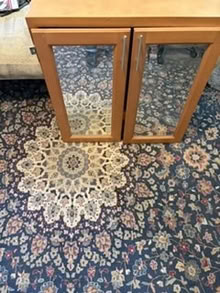 Photo of free Cabinet with mirrored doors (mt. carmel) #1